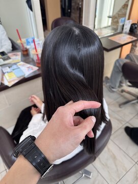 アルターリアン(aL ter LieN) 黒髪/ボブウルフ/ネビージュ／小顔／ワンレン/千葉/宮野翔