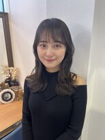 ロンドアベニール 北千住(Lond avenir)&nbsp;イメチェン外ハネボブ美髪ワイドバング顔周りレイヤーカット