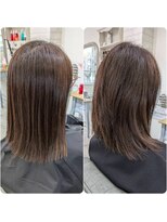 アウリイバイイルヘアー(Aulii by illu hair) 朝の忙しい時短ヘアスタイル×ナチュラルストレート◇