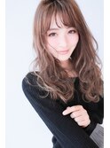 ラベンダーミルクティー刈り上げマッシュショートくすみベージュ
