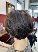 丸みフェミニンボブ 2504