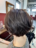 ルーファス 恵比寿 渋谷(Ruufus) 丸みフェミニンボブ 2504