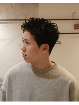 ボコカ(bococa) 【kantamal】メンズピンパーマスパイキーショート