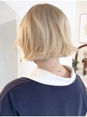 blond bob