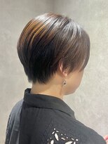 エンクス(enx)&nbsp;くびれヘア/アプリコットオレンジ/ハイライトカラー/鶴ヶ峰YS78