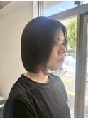 韓国/ボブ/ショートボブ/前髪カット/縮毛矯正/東川口/浦和美園