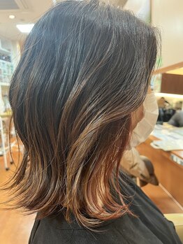 アローズ 新さっぽろサンピアザ店(HELLO'S)の写真/一人一人の髪質・クセを見極めて、お手入れが楽になるスタイルをご提案*朝の忙しい時間も楽になる♪