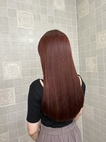 ヘンリエッタ 表参道(Henrietta)&nbsp;セミロングレイヤー　小顔　髪質改善　ストレートレイヤー