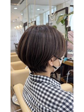 ジッピー ヘアーコレクション ショートボブ ショート 小顔カット ブリーチカラー