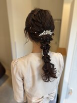 キッカ(kicca) 【kicca】編みおろし/ふわふわ編みおろし/結婚式ヘア