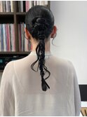 タイトヘアアレンジ