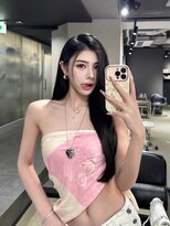 ザシェノンウメダ(THA CHAINON UMEDA) 心斎橋/着物ヘア/大人ガーリー/ダークアッシュ/似合わせカット