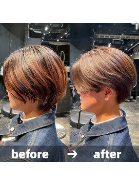 エノア 青山(ENORE) メンズ縮毛矯正/曲がる縮毛矯正/メンズ髪質改善/メンズカット