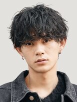 レタッチバイフィフス 大阪梅田(RETOUCH by fifth)&nbsp;大阪梅田シャドウパーマ波巻きパーマルーズパーマメンズマッシュ