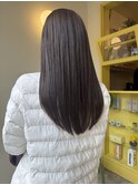 〈浅草 半個室〉髪質改善ストレート×アッシュベージュ