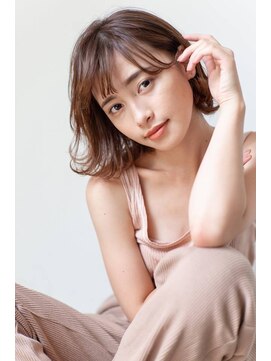 フェリア 緑地公園(FERIA) 【FERIA緑地公園】束感ミディ×ベージュカラー