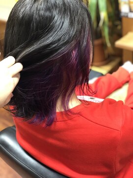 パレッツ Palet's LADY'S & MEN'S HAIR インナーカラー