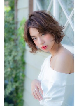 ラフ トーキョウ(RAF TOKYO) 【RAF TOKYO】ニュアンスショートボブ×ショコラカラー