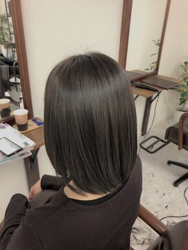 美容室ふうたん ダークアッシュ