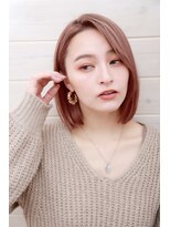 オーシャン(Ocean)&nbsp;[OCEAN Hair&Life藤原純] シンプルミニボブ☆濡れ髪シアカラー☆