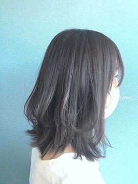 ポンテ 那珂川店(ponte) くびれヘア☆アッシュグレージュ