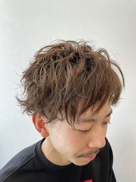 フラッグス(flagS) 甘辛マッシュスパイラルパーマ