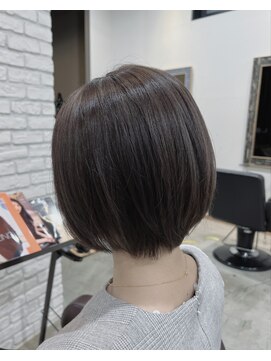 ディッシュ 五反田(dish) 94%ダメージレスプラチナハイライト☆ナチュラルグラボブ