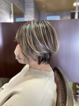 美容室 イルフェドゥ(Il fait doux) 外国人風ショートボブ