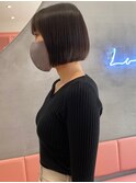 髪質改善縮毛矯正×ショート×チョコレート