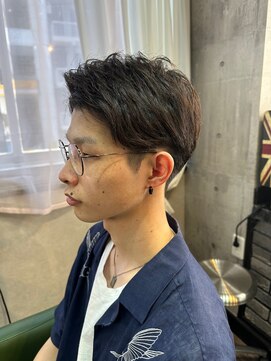 ソーヤ(SAWYER) アップバング×センターパート♪