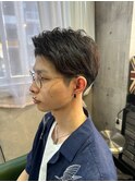 アップバング×センターパート♪