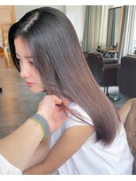 イル 大阪淀屋橋(i'll)&nbsp;くびれミディアム/顔まわりレイヤー/髪質改善トリートメント