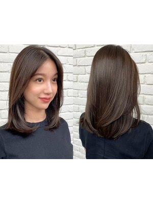 オルチャンヘアは髪カリスマ受賞のカット技術で群を抜いて可愛い仕上がりに◎韓国styleはDIFINOで決まり★