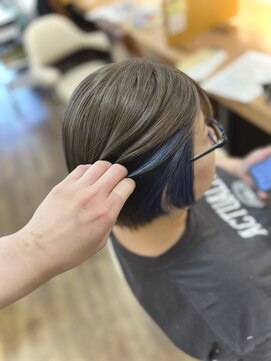 ヘアーブランシェ 貝塚店(HAIR Branche) 前下がりボブ