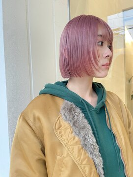 チクロヘアー(Ticro hair) ＠nkkn15 pail pink