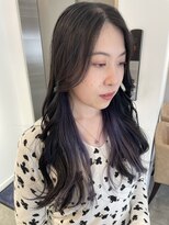 アヴァンスアンス 広島袋町店(AVANCE.ens)&nbsp;インナーカラーパープル