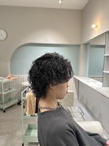 ワークスヘアー(WORKS HAIR)&nbsp;前上がりウルフ