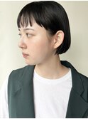 【morio原宿】ミニボブ×ワイドバング　耳かけ