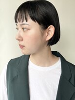モリオフロムロンドン 原宿本店(morio from London) 【morio原宿】ミニボブ×ワイドバング　耳かけ
