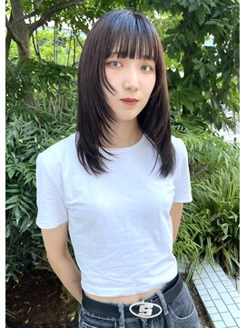 オアシスアヴェダ(OASIS AVEDA) レイヤーミディアム/顔周りレイヤー/梅田美容室