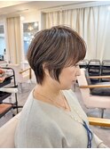 小顔似合わせカット愛されクールショート20代/30代40代50代/難波