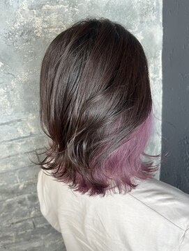 プライズ アイリス 池袋東口店(prize Iris) インナーカラー推しカラーイヤリングカラー