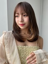 トリッカ シブヤ(TRICCA SHIBUYA)&nbsp;ツヤカラー/髪質改善/レイヤーカット/ナチュラルヘア/簡単ヘア