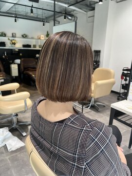 メイン(MAIN) 白髪ぼかしハイライト