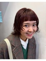 ラビリンス(Labyrinth) オン眉×ウルフパーマ
