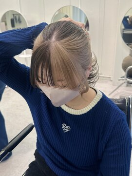 ミーム 原宿 表参道(meme) ”韓国風インナーカラー