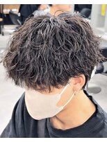 波巻きパーマ