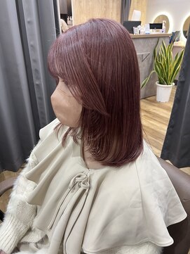 テーラヘアー 取手店(TELA HAIR) ピンクベージュ♪  【TELAHAIR 取手】