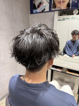 ミオ(Mio) 滋賀/南草津/メンズ美容室/波巻きツイストスパイラルパーマ