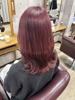 シェノン 近鉄奈良店(CHAINON)&nbsp;ワインレッドカラー